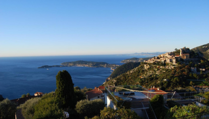 Stunning Penthouse with panoramic views of Eze Village and the French Riviera