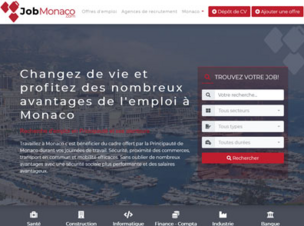 JobMonaco.com Trouvez ou proposez une offre d'emploi à Monaco